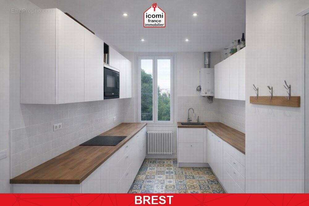 Finistere - brest (29200) - a vendre - appartement - rue de la republique - t3 - 2 chambres - idealement situe - 1er etage - cav - photo 8