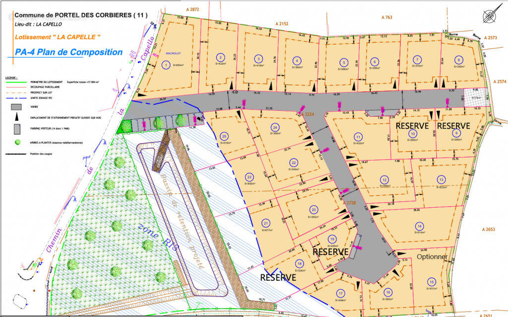 Terrain à PORTEL-DES-CORBIERES