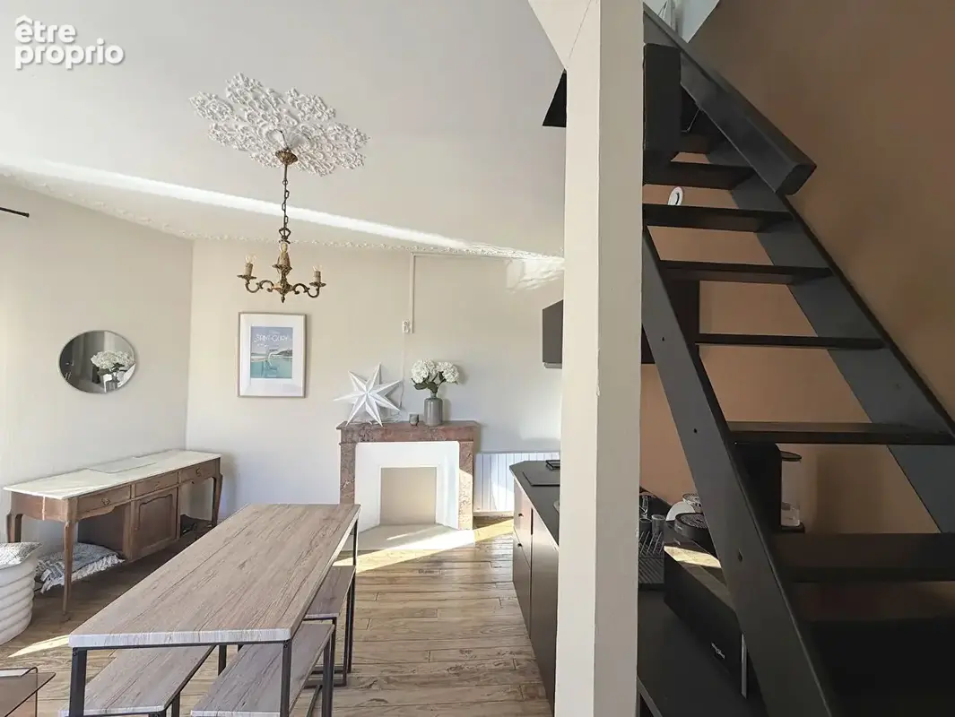 T2 duplex rénové, vue sur port du légué - photo 9