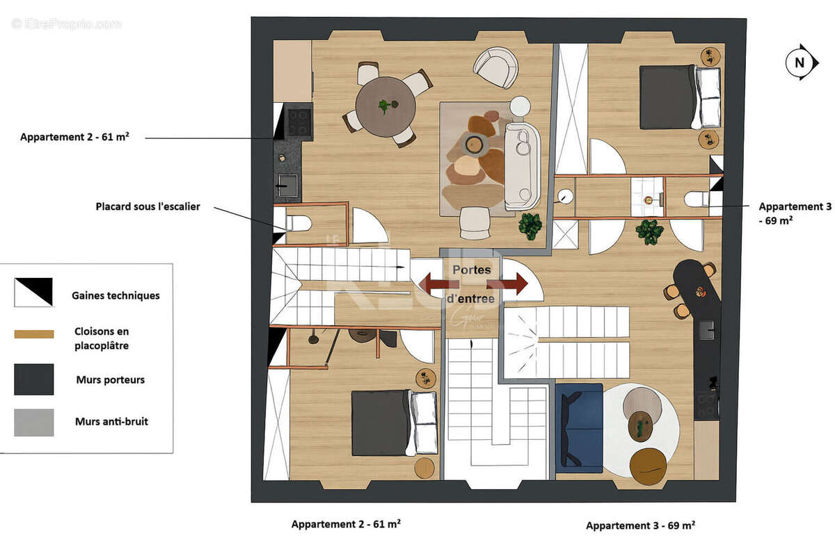 Appartement à ROGNES