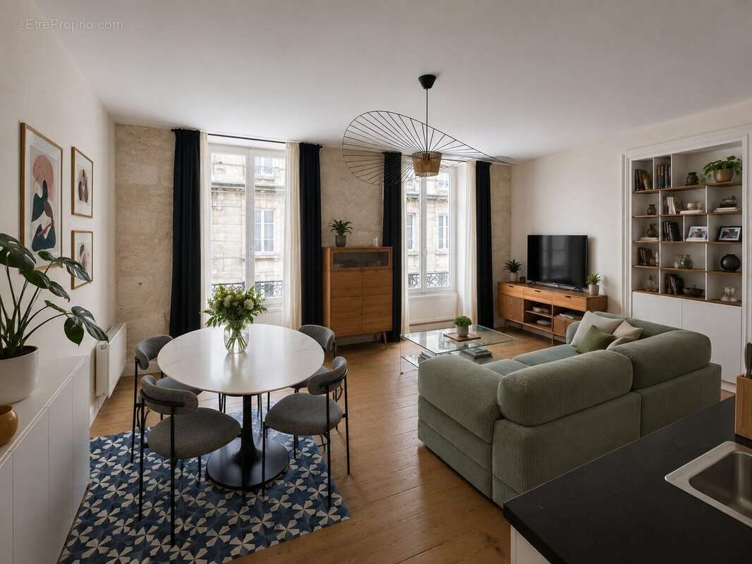 Appartement 66 m² à Bordeaux  - photo 2