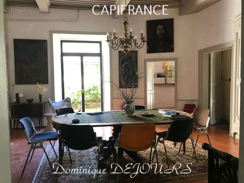 Grande maison bourgeoise de 400m² habitable et son parc de 9700m²au bord de la rivière La Glueyre - photo 22