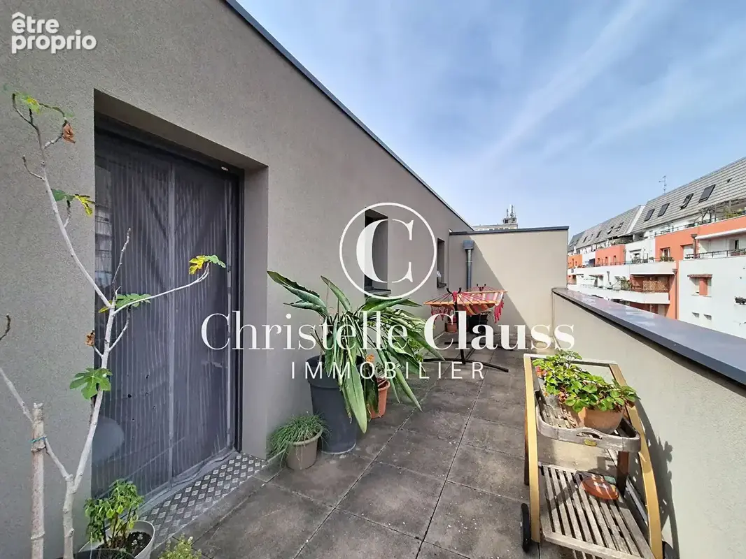 Schiltigheim dernier étage  63 m²  terrasse 59 m² - photo 11