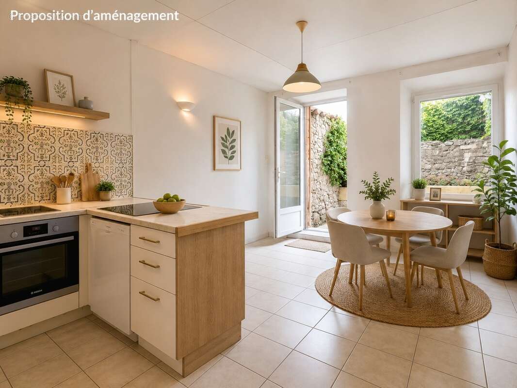 Saint-Chinian – Maison de village de 95 m², 4 chambres et cour sans vis-à-vis - photo 2