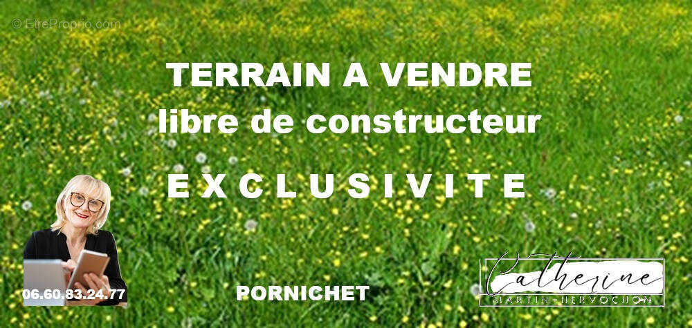 Terrain à PORNICHET