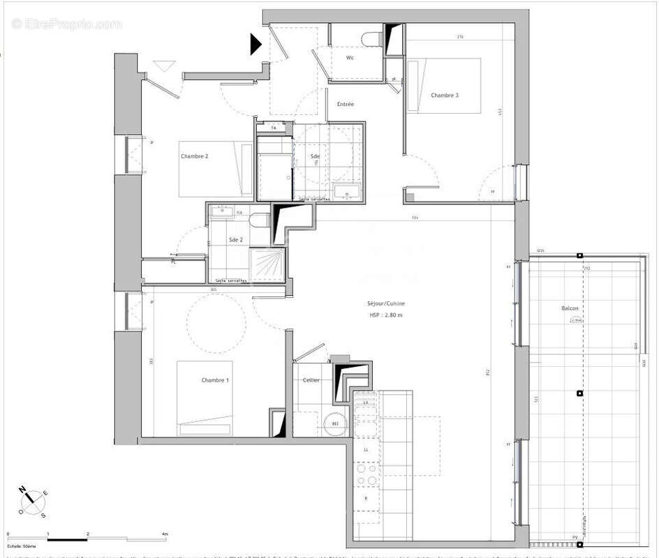 Appartement à LE PALAIS