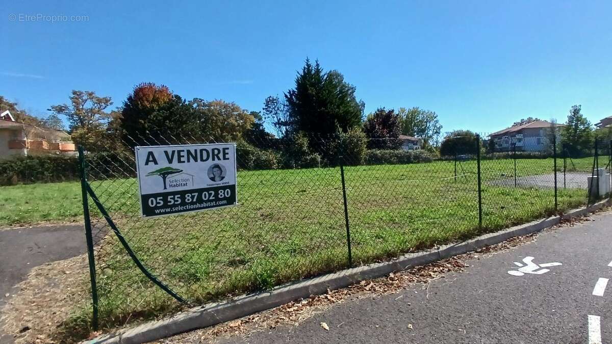 Terrain à DAX