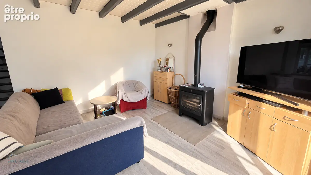 Maison néo-bretonne - 90 m2 - terrain de 846 m2 - LANILDUT - photo 9