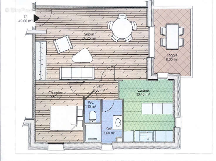 Appartement à MARSEILLE-11E