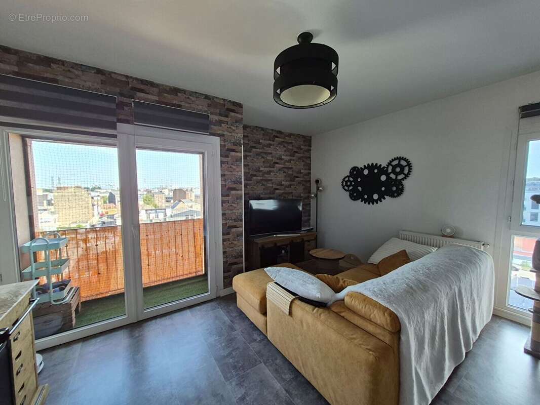 Appartement à vendre  Le Havre  53 m²  2 pièces  Dernier étage  Résidence de standing - photo 5