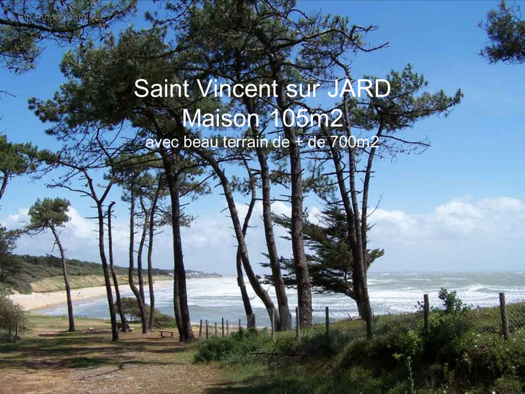 Maison à SAINT-VINCENT-SUR-JARD