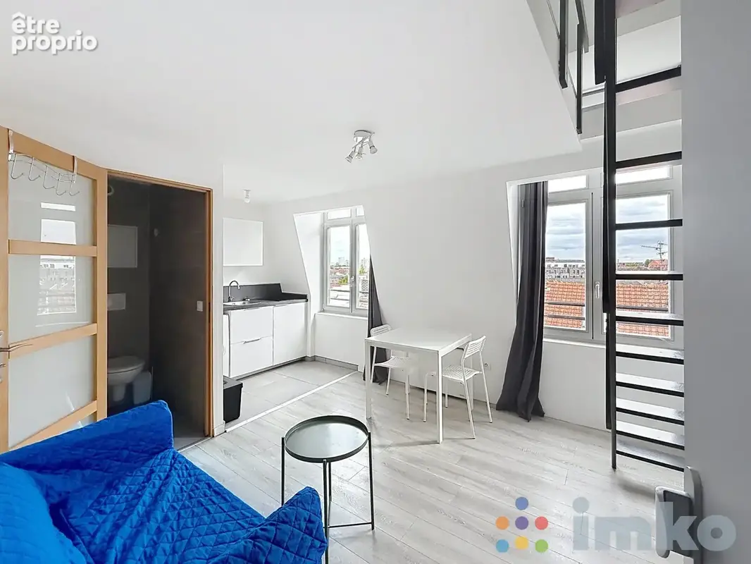 Appartement 1 pièce 19 m² à vendre à Lezennes (59260) - photo 2