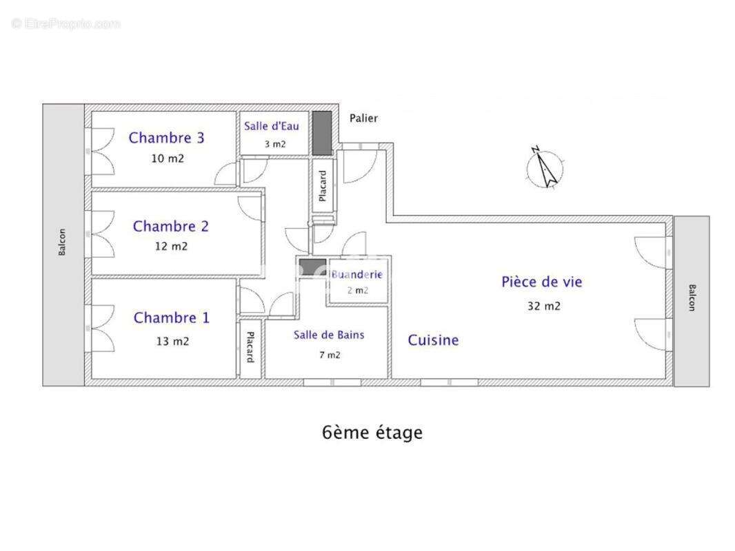 Appartement à ASNIERES-SUR-SEINE
