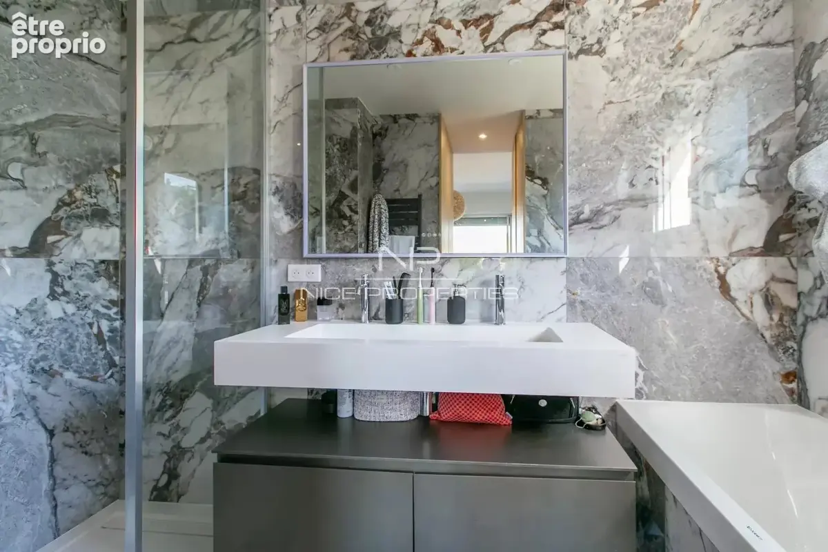 Nice bas Fabron, exceptionnel Penthouse de 4 pièces avec vue mer panoramique et studio indépendant - photo 6