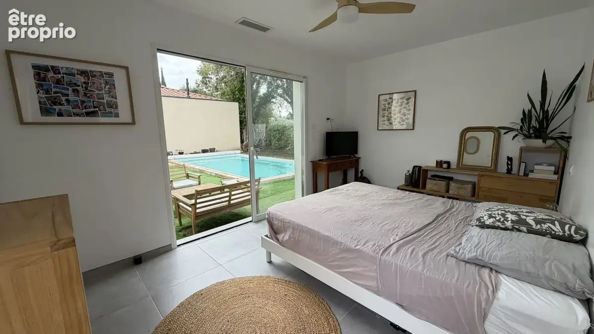 Villa contemporaine de 131m2 avec piscine   Villevieille (30250) - photo 7