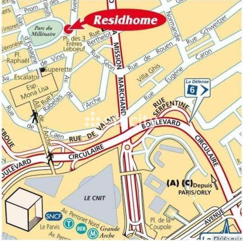 Appartement à COURBEVOIE