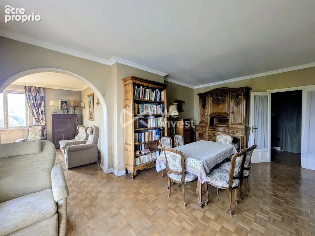 salle à manger / salon - Appartement à ARGENTEUIL