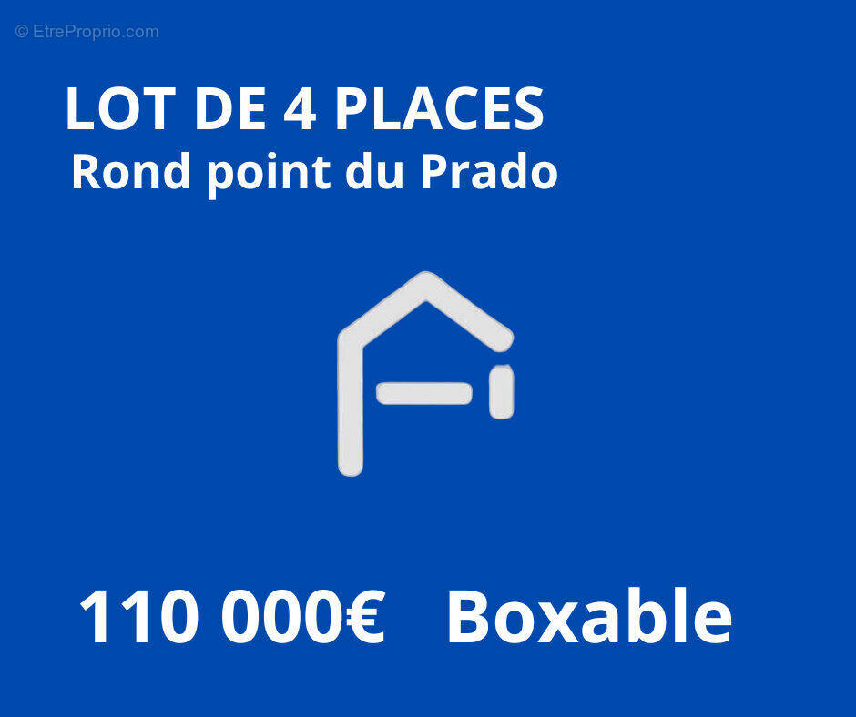 Parking à MARSEILLE-8E