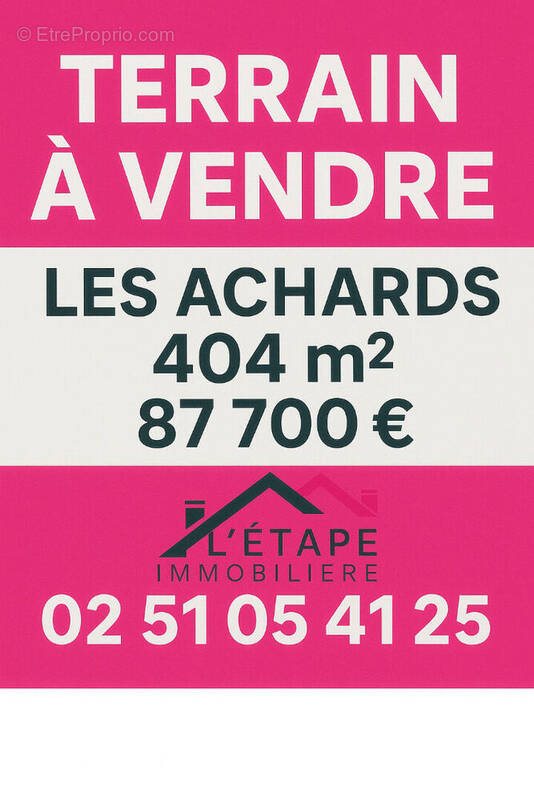 Terrain à LA MOTHE-ACHARD