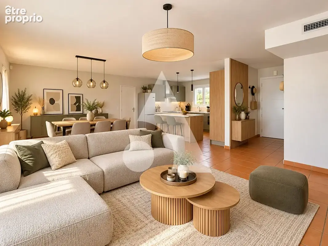 Saint andre de sangonis / jonquieres - villa de 100m² de plein pieds sur une parcelle de 683 m² avec piscine - photo 2