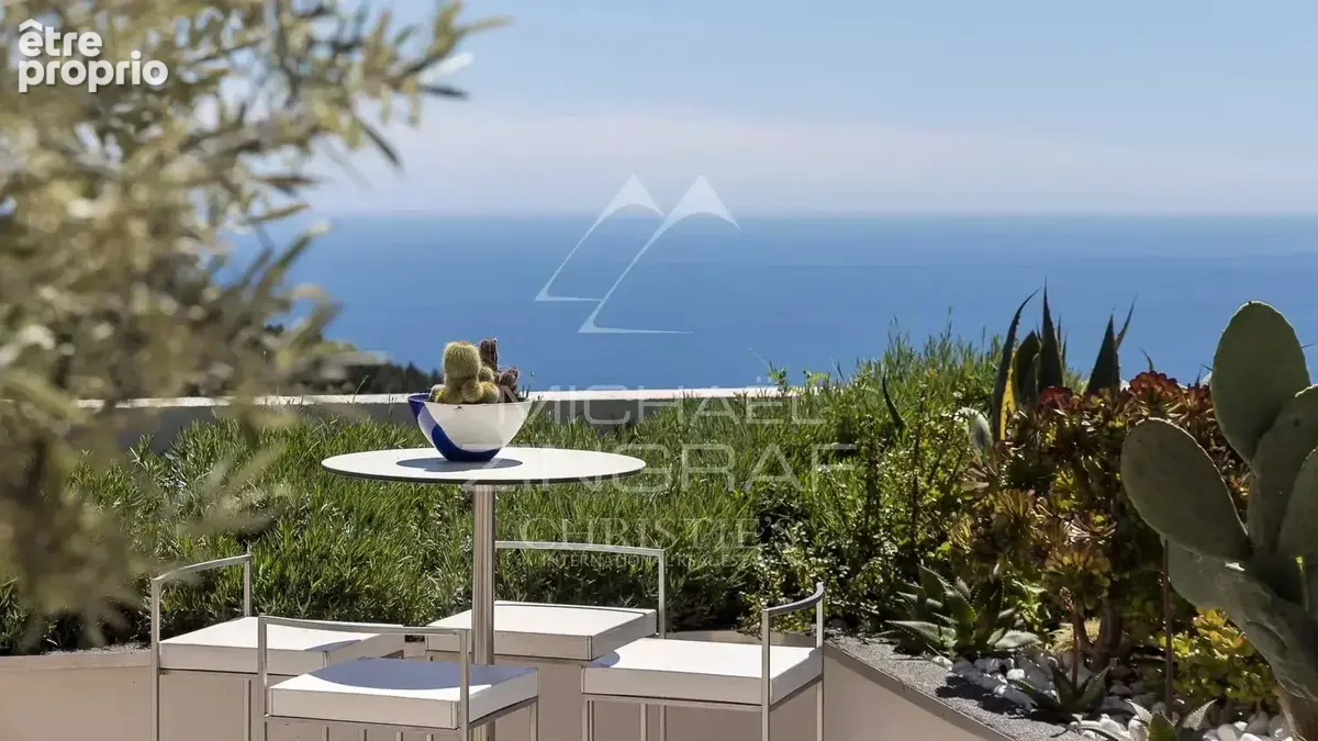 Eze - Magnifique appartement avec grande terrasse - photo 2