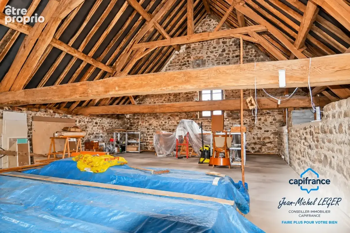  Lieu rare : maison de caractère en pierre proche du Lac du Rousset 71 – potentiel gîte - photo 12