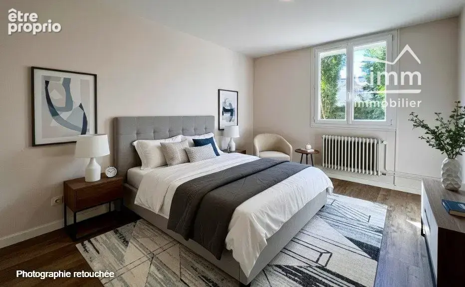 chambre 2 - projection avec déco