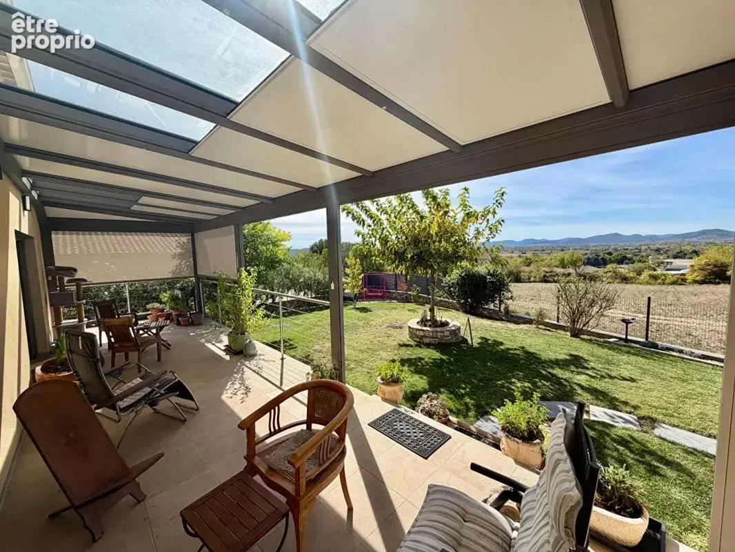 Barjac, villa contemporaine de plain-pied avec vue sur les Cévennes - photo 5