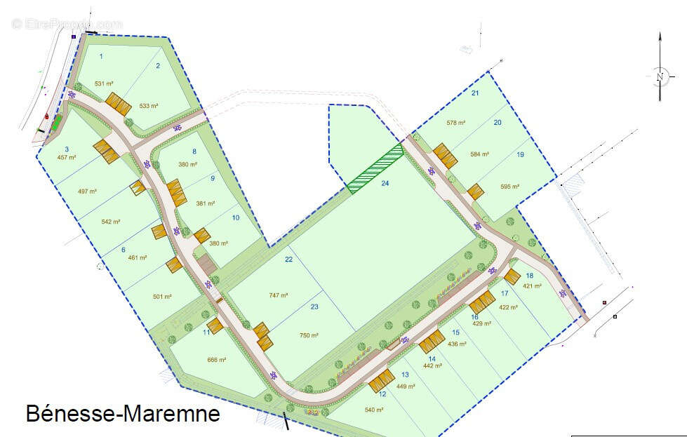 Benesse - terrain en vente - photo 2