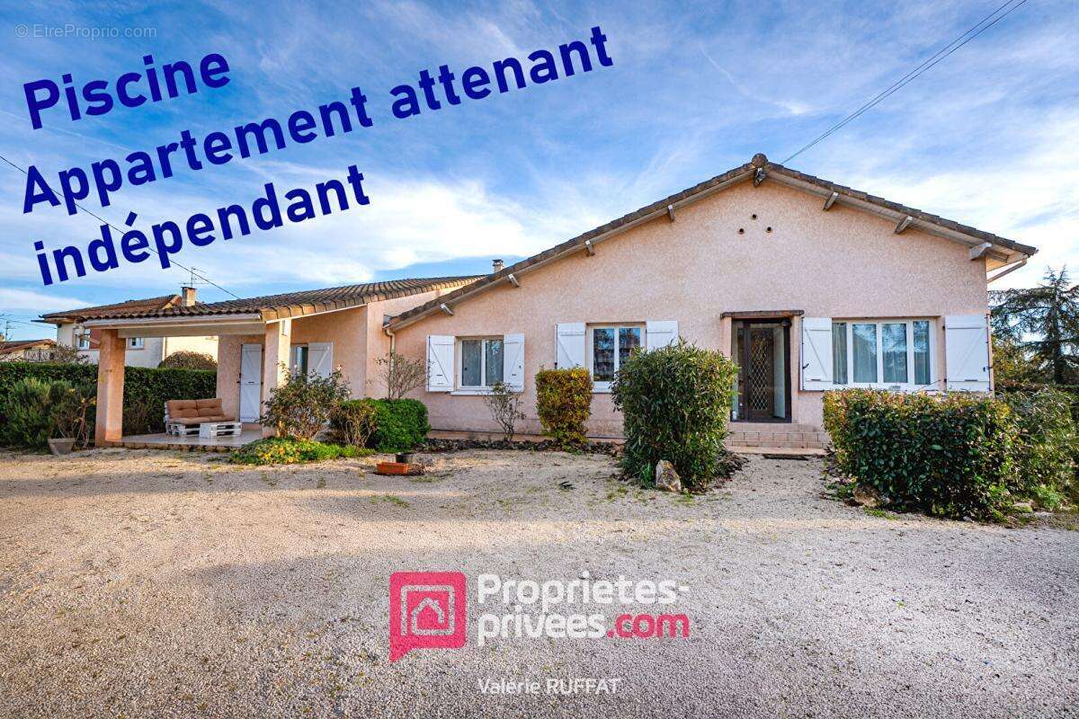 Maison  familiale Saint Jory 8 pièce(s) 190 m2 avec grand jardin et piscine - photo 2