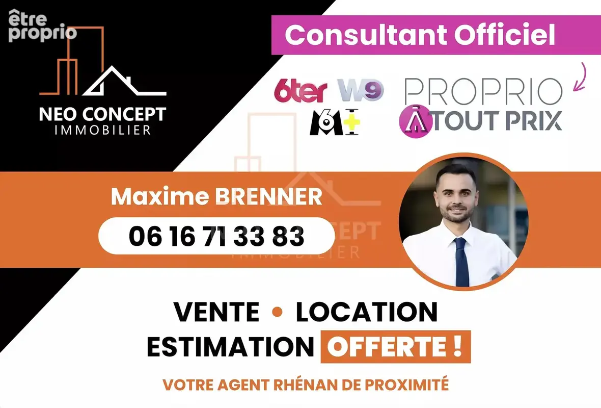 * SOUFFLENHEIM - Beau F3 à rafraichir avec cave, place de parking et garage ! * - photo 17