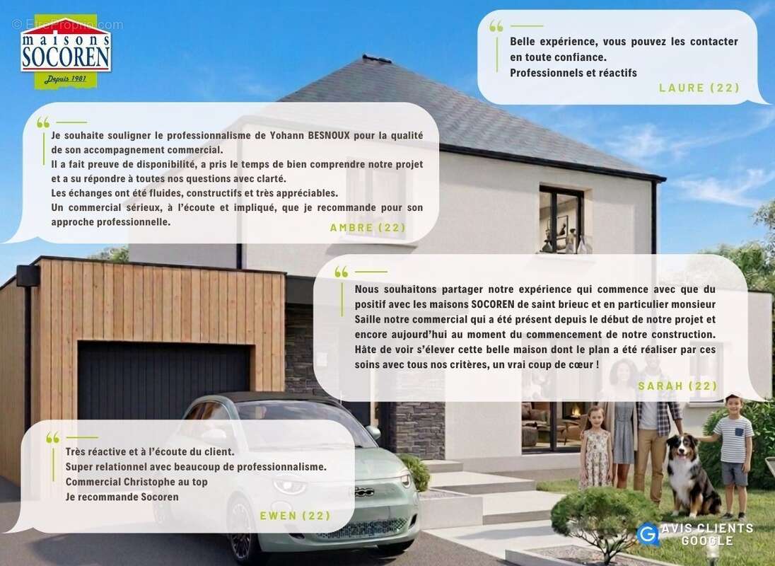 Terrain à bâtir de 798 m² à LAMBALLE (22) - photo 2