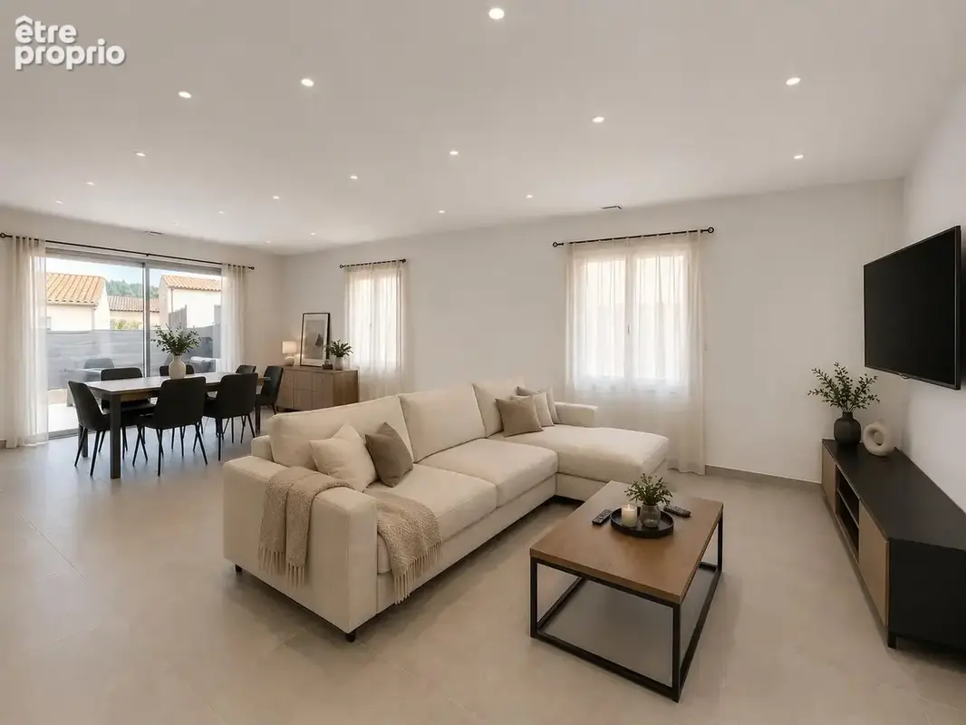 GAJAN Maison contemporaine 4 pièces de 105m2 avec garage et jardin - photo 3
