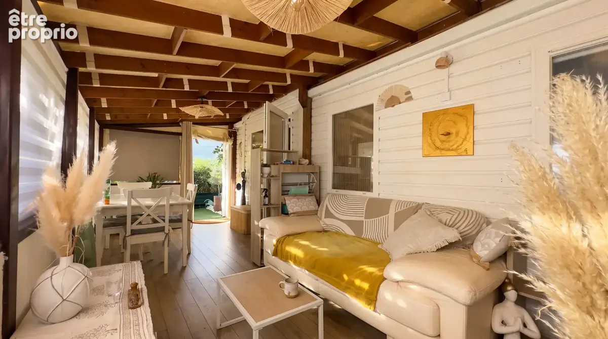 Hyères - bungalow t2 avec terrasse couverte et jardin - photo 5