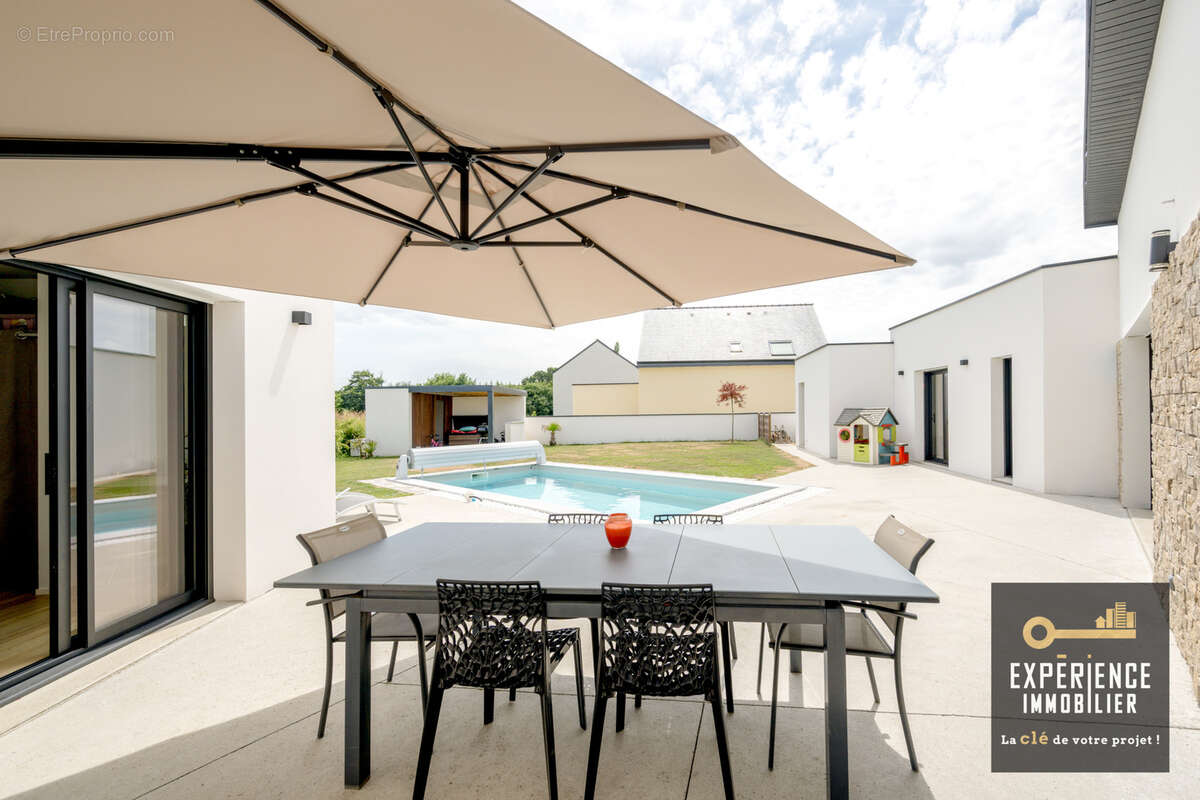 Maison contemporaine de plain-pied avec piscine - photo 12