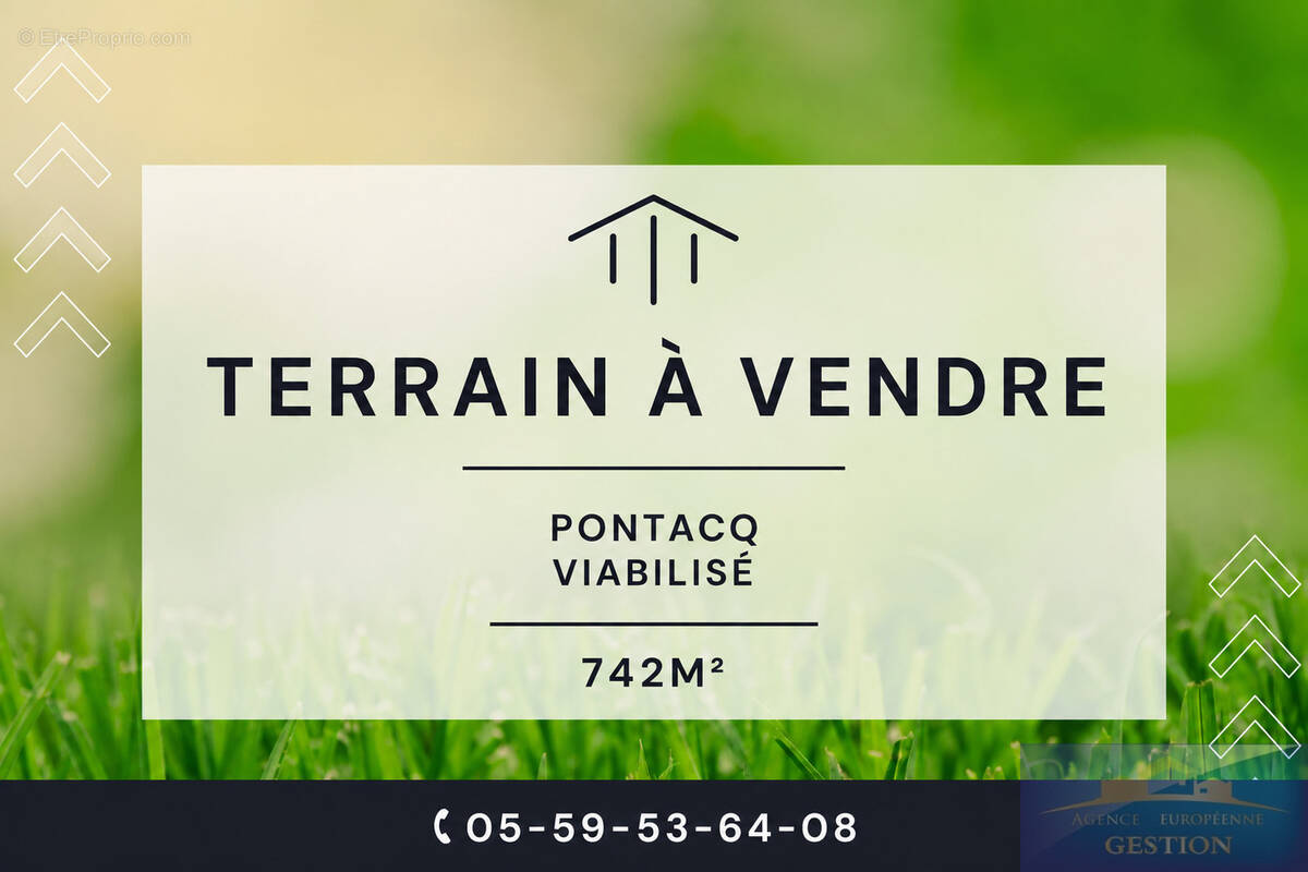 Terrain à PONTACQ