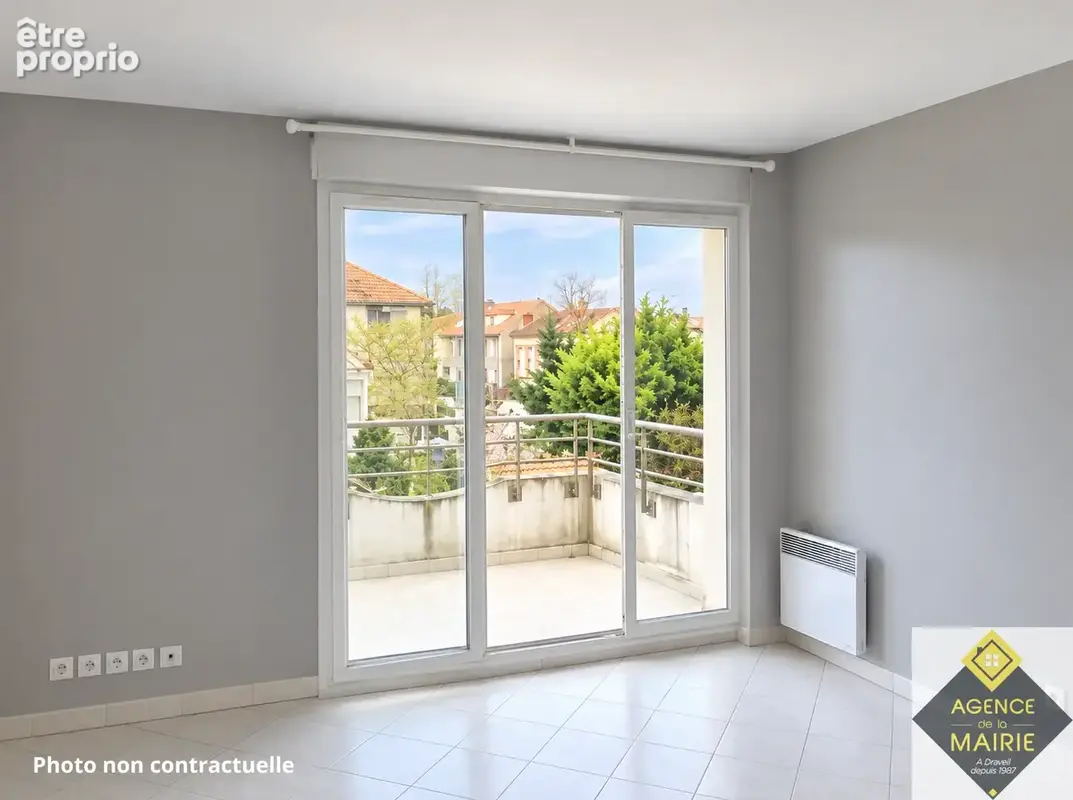 À vendre   appartement 2 pièces avec balcon au dernier étage   corbeil-essonnes - photo 2