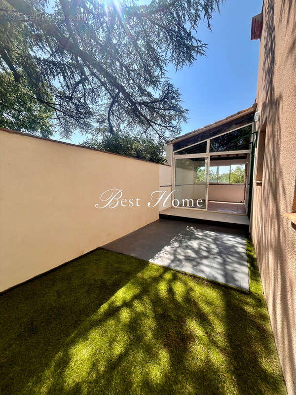 Achat nîmes   quartier puech du teil   appartement t3 rénové avec jardin, véranda et garage - photo 9
