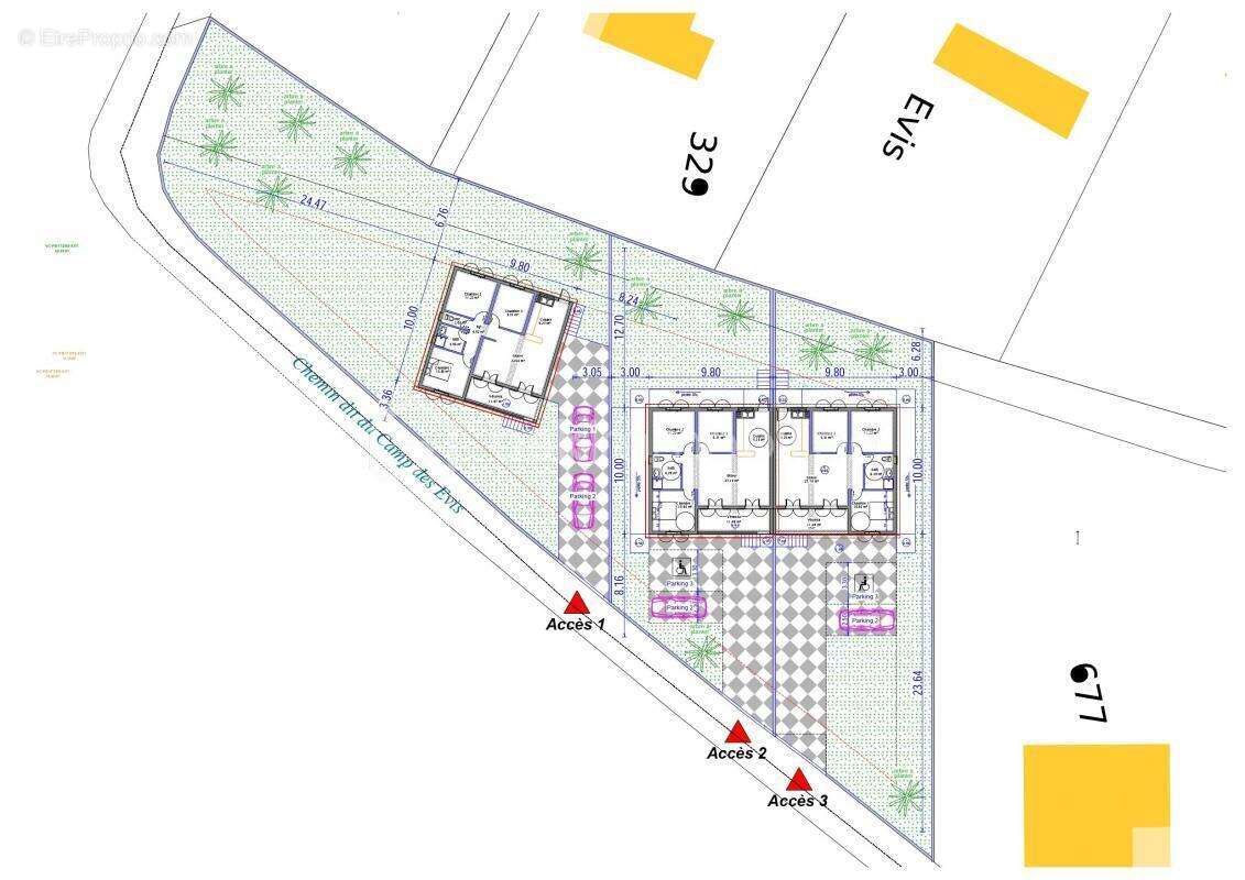 Terrain à SAINTE-SUZANNE