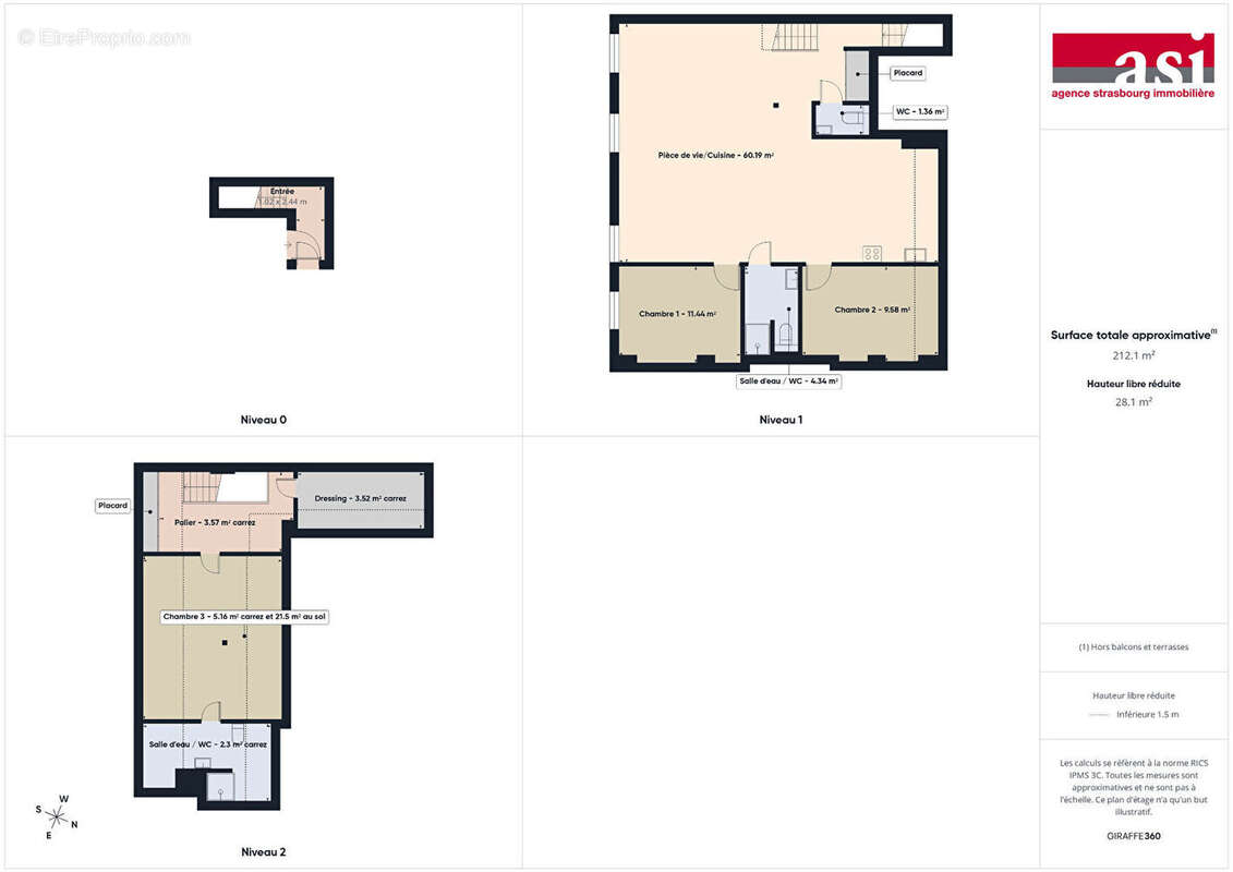 Duplex de 103.80 m² carrez en vente boulevard Clemenceau - photo 17