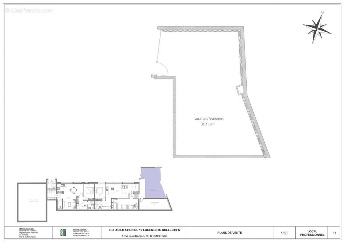 Commerce à DUNKERQUE