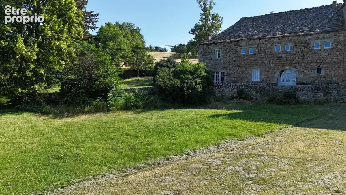 Authentique corps de ferme en pierre avec toit en lauze et vue panoramique - photo 3