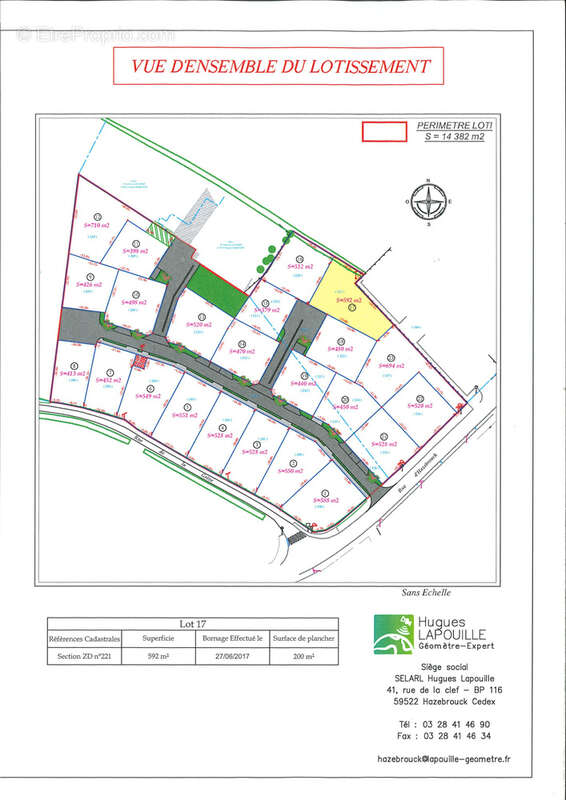 Terrain à BLARINGHEM