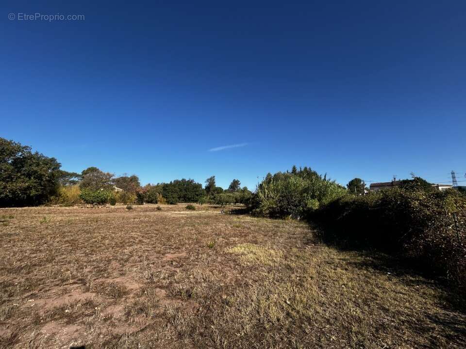 Terrain à PUGET-SUR-ARGENS