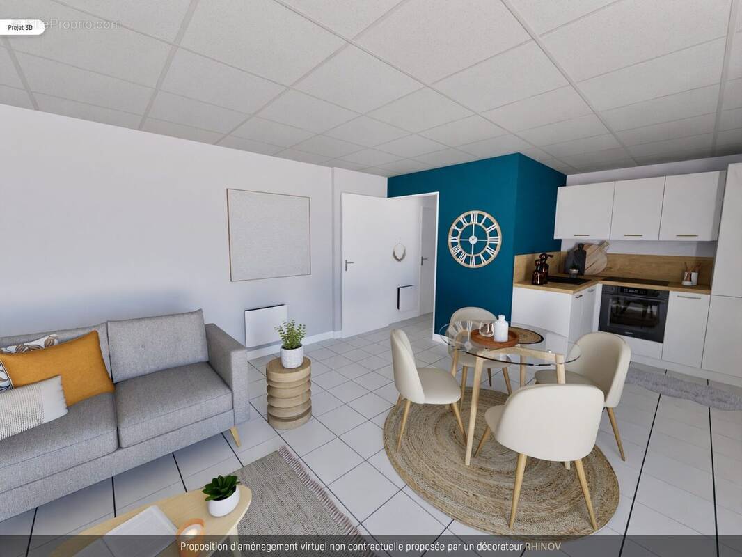 PROJET 3D - Appartement à PRIVAS