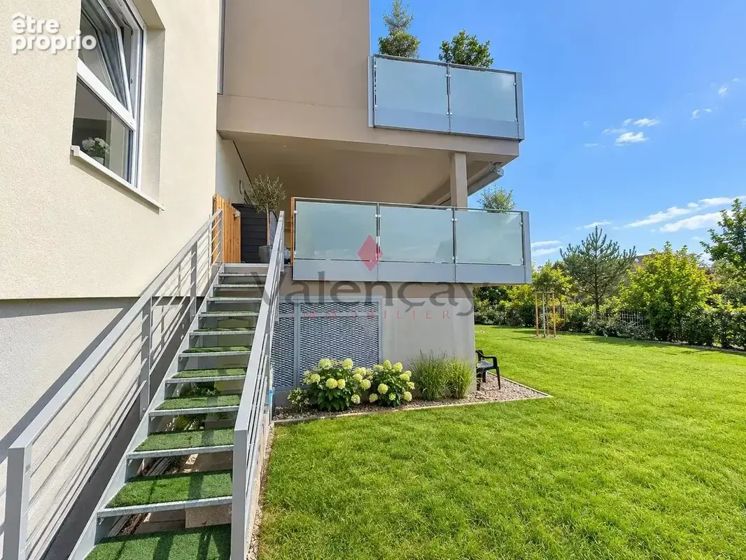 Ensisheim –  3p haut de gamme avec jardin, terrasse & vue lac / vosges-garage double - photo 11