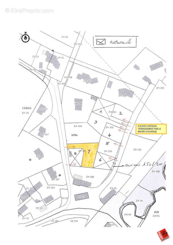 Terrain à SAINT-BRANDAN