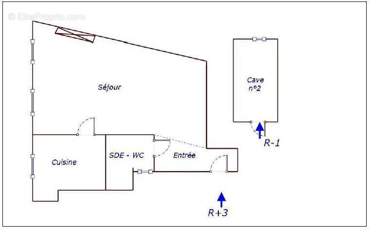 Appartement à MARSEILLE-3E