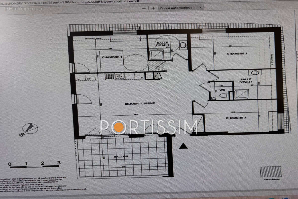 Appartement à VILLENEUVE-LOUBET