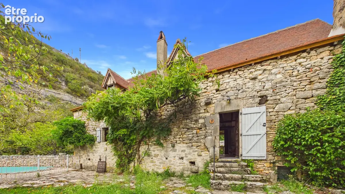 Maison de charme en pierre avec piscine et accès direct au Célé - photo 7